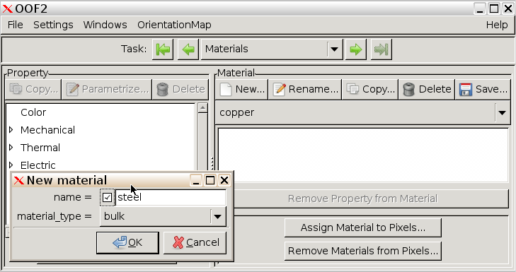 Naming new materials