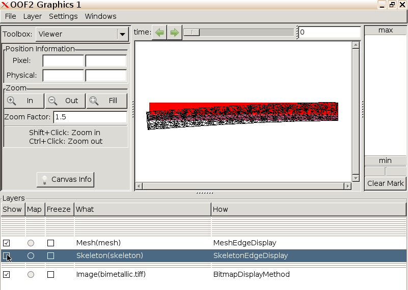 Graphics window without skeleton