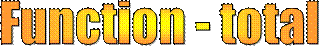 Function - total