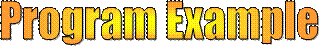 Program Example