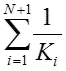 sum 1/K_i