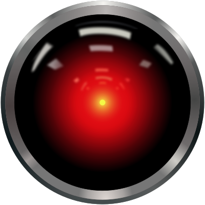 Hal 9000's video camera lens