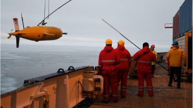 the submarine drone named Boaty McBoatface