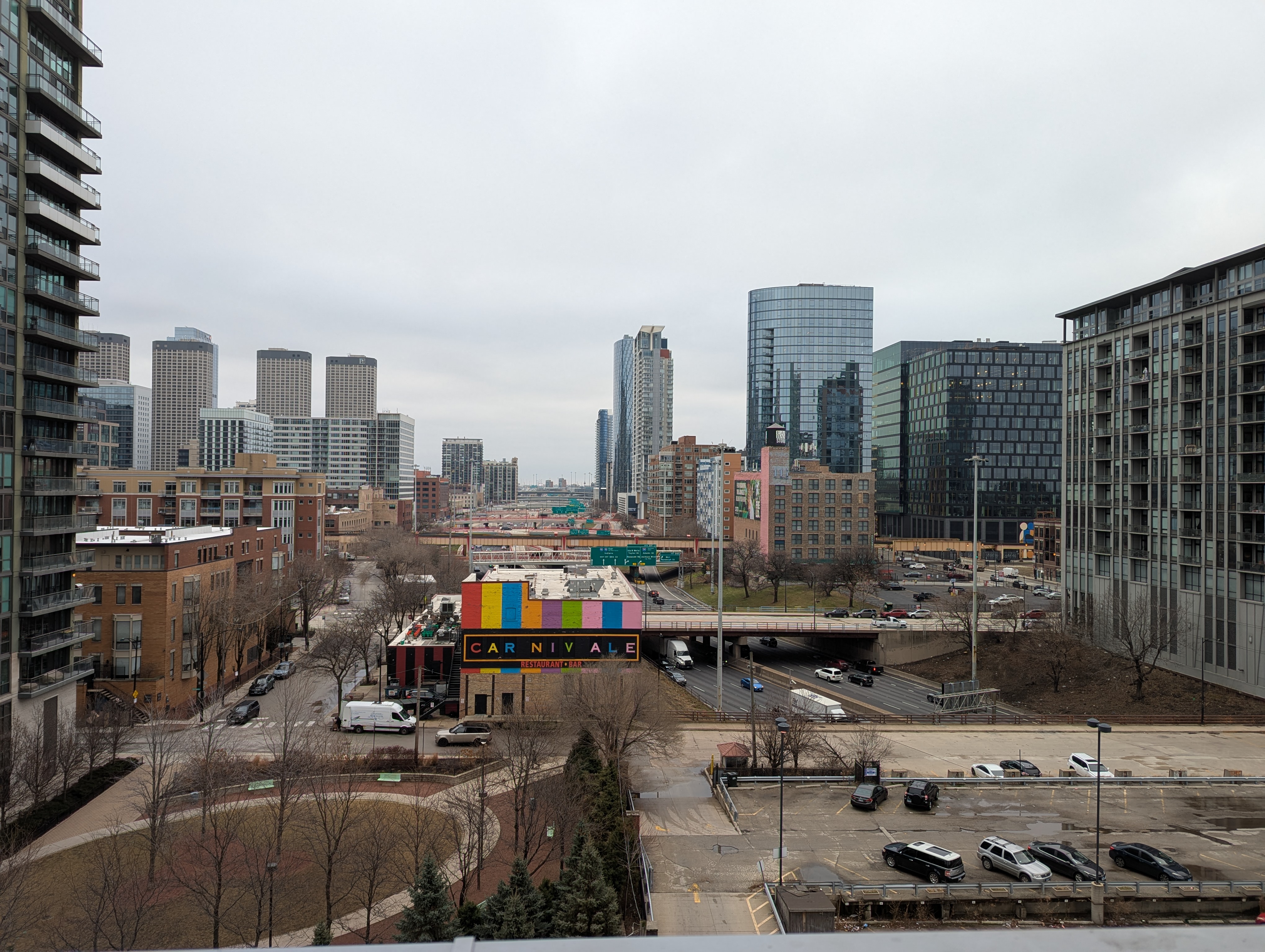 Chicago scene in daylight