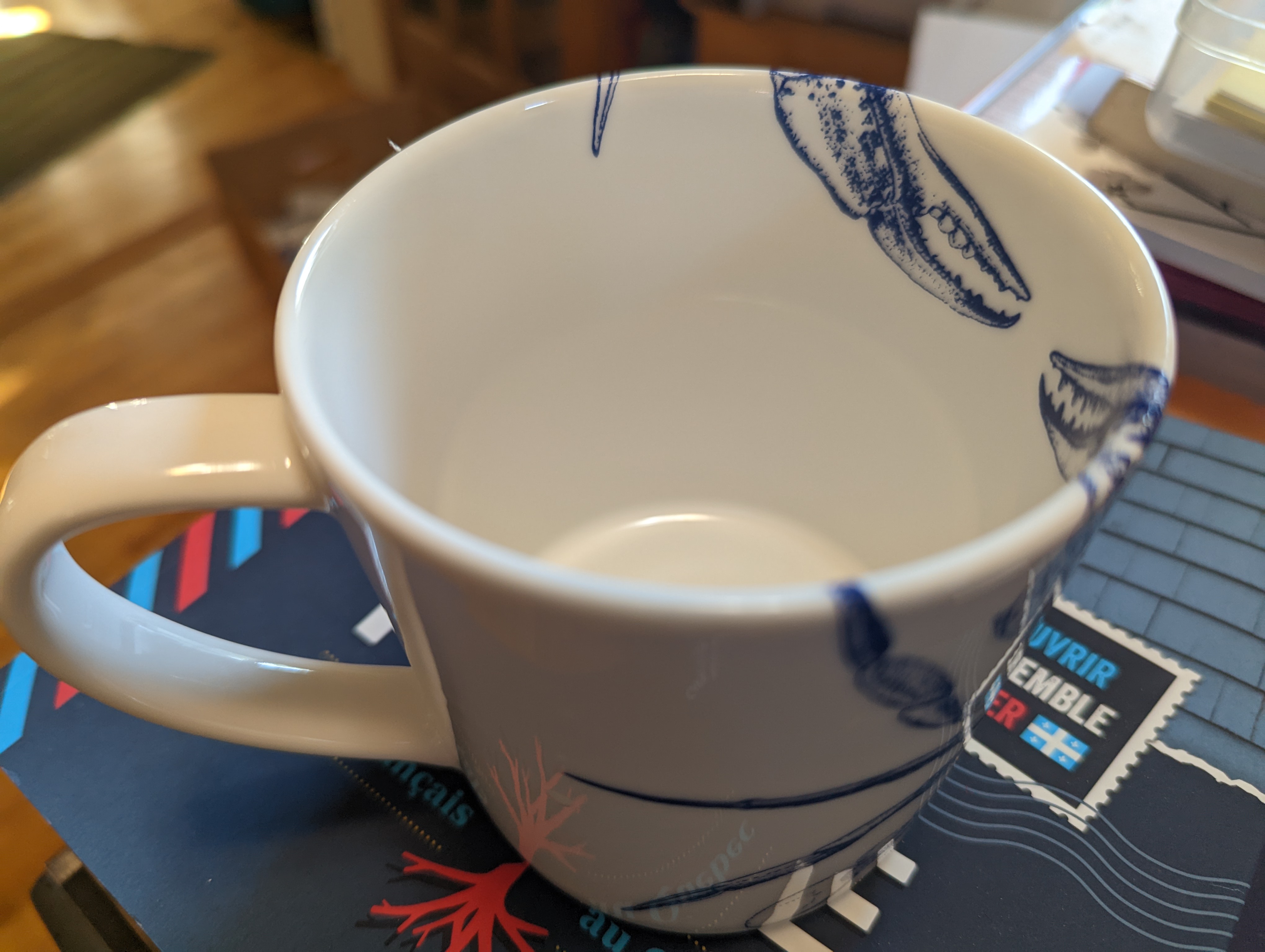 cup photographed from very close