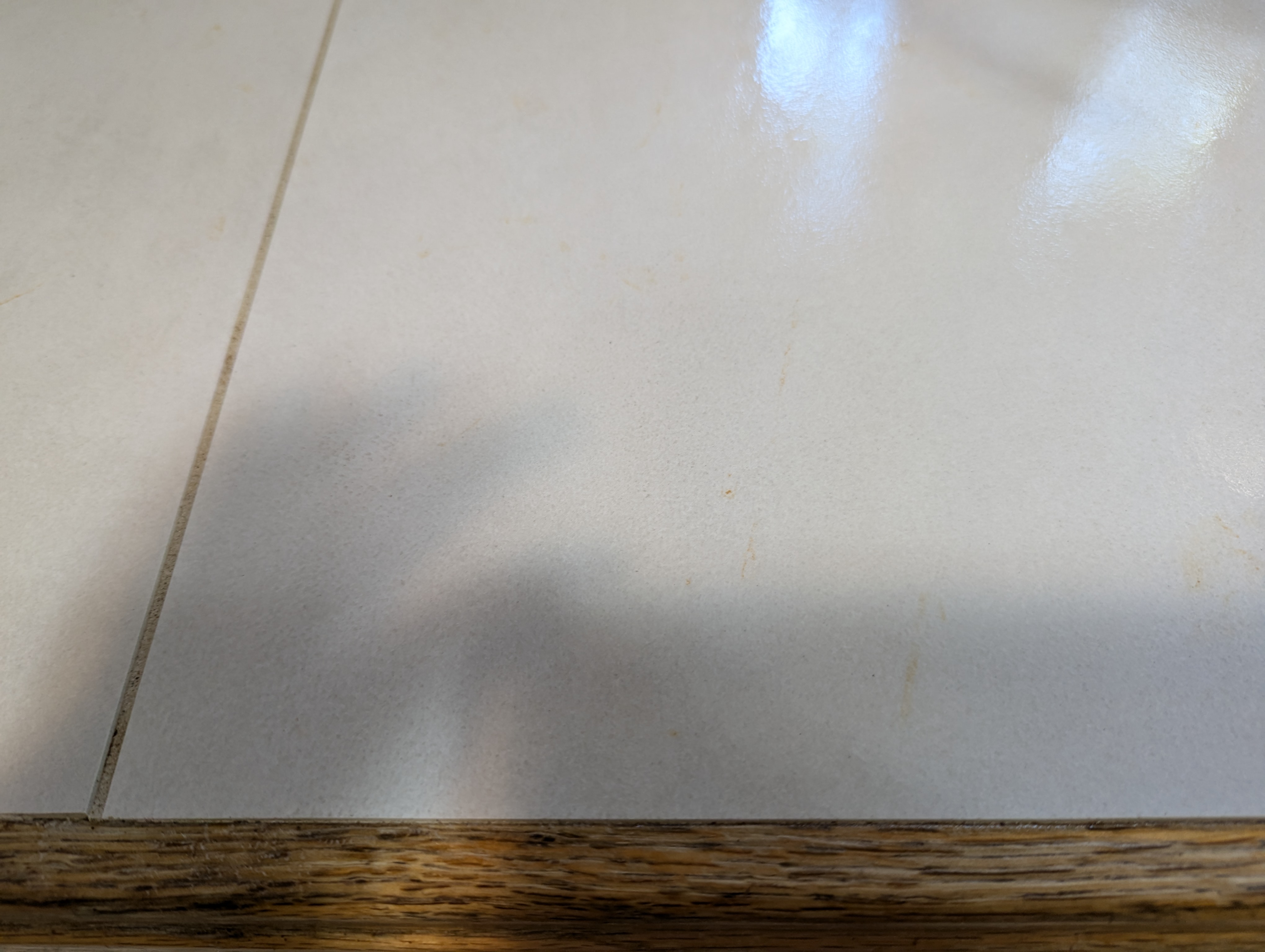 clean countertop