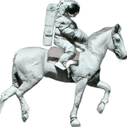 Astronaut on Horse