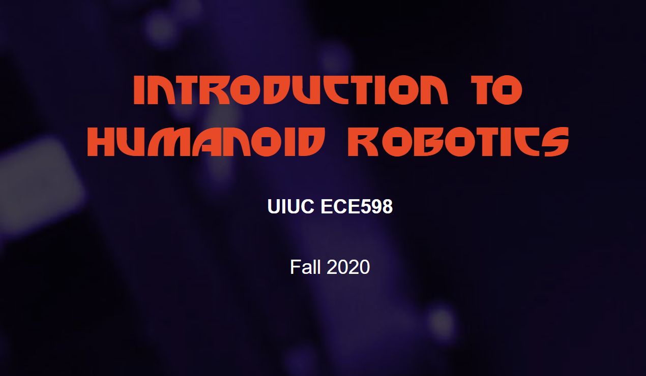 Introduction to 2024 humanoid robotics