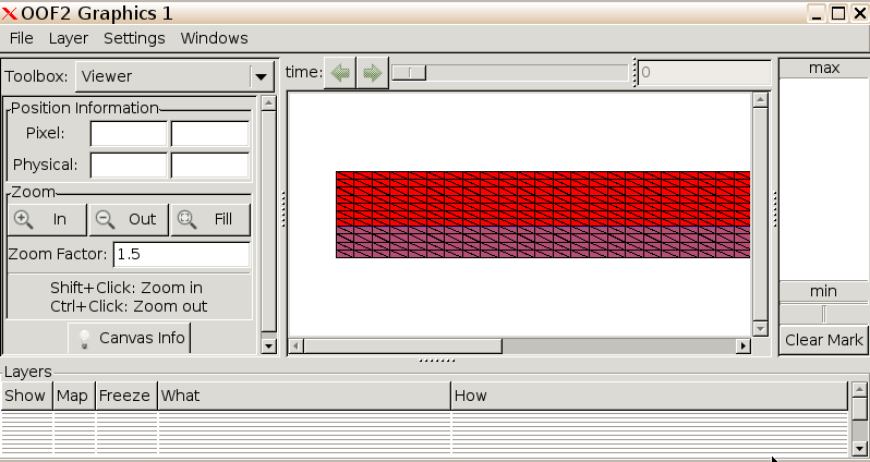 Skeleton in graphics window