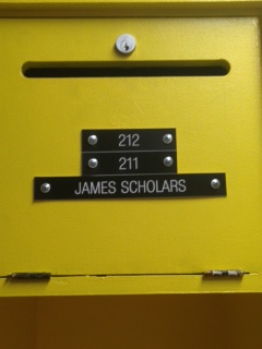 James Scholar Homework box